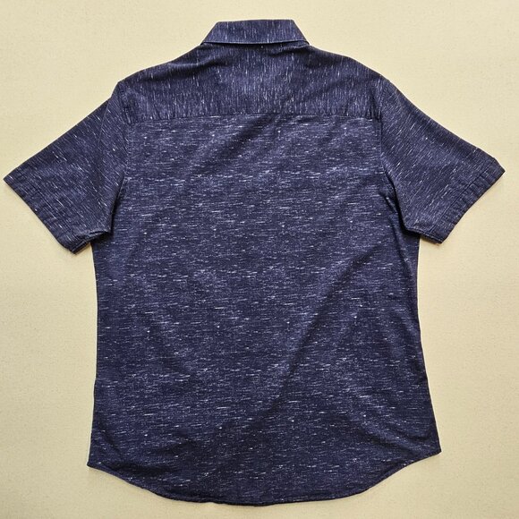 Bugatchi Short Sleeve 8 Way Stretch Button Down L - Picture 3 of 7
